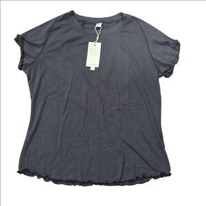 DULAYOO Women's Casual Gray Top Size XL